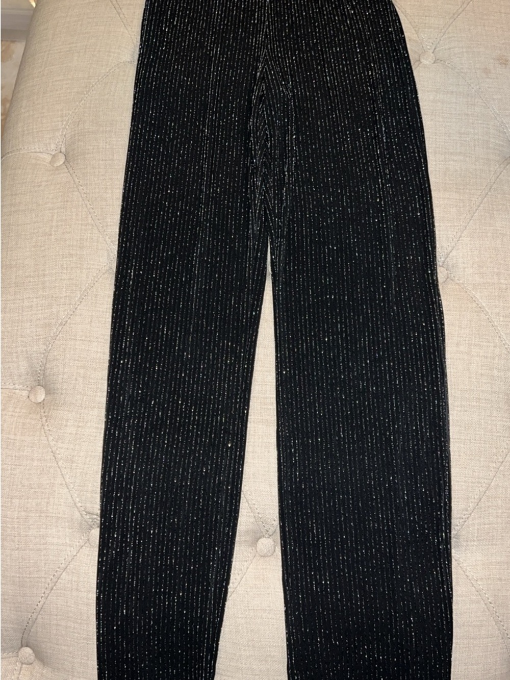 SHEIN Sparkly stretch pants